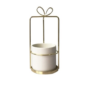 Set de Decoración Nórdica con Flores Artificiales de Seda y Moños para Sala de Estar y Mueble de TV, Ideal para Escritorio - Product Image 4