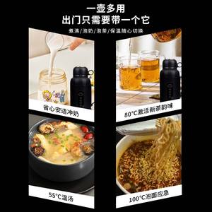 Bouilloire électrique pour voiture, 2,0 l, 12V, 24V, contrôle numérique universel, maintien au chaud, chauffe-eau pour camion, utilisation en extérieur - Product Image 5