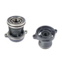 CHUNGEN 683-45361-02-4D Nouveau couvercle inférieur de carter à essence 2 cylindres pour moteur hors-bord YAMAHA 2 temps 15HP-6B4