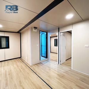 בית יוקרה קטן, בתים טרומיים, 2, 3, 4 חדרי שינה, בית מתקפל, בתים ניידים מודולריים, בית מכולה ניתן להרחבה - Product Image 4