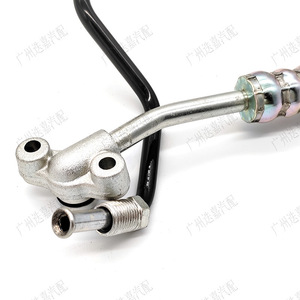 ท่อส่งน้ำมันแรงดันสูงพวงมาลัยเพาเวอร์ รุ่น 53713-SX8-T02 สำหรับ Honda Civic EK ด้านขวา แผ่นไทเทเนียมด้านนอก - Product Image 4