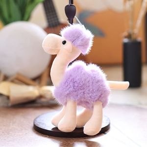 Llavero de Peluche de Camello de Dubái, Juguete de Peluche de Dibujos Animados, Adorno para Bolso, Muñeco de Peluche, Accesorio para Llaves de Coche - Product Image 4
