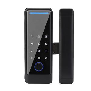 Verrouillage de porte étanche numérique sans poignée avec mot de passe Bluetooth Smart Home TUYA Control Metal Door Lock Smart Rim lock - Product Image 6