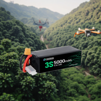 Batterie au lithium Hv rechargeable de haute qualité 3S 4S 6S 12S 5000mAh 7000mAh pour drones agricoles