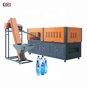High performance lower price fully automatic 4 cavity water pet bottle blow blowing machine