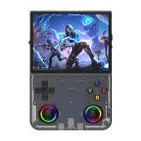 Console de jeu rétro portable R36UltraX, écran 4,5 pouces 1024x768, batterie 3000mAh, WiFi pris en charge, système Linux, 64 Go de jeux intégrés