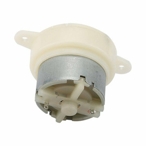 Moteur à courant continu 12V 3 tr/min 42 mm à montage sur bride, aimant permanent, à balais, entièrement fermé, blanc - Product Image 4
