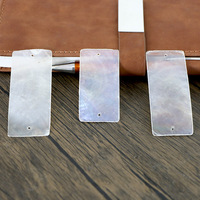 Accessoires de décoration de lampe en coquille blanche naturelle Capiz Shell Rectangle disque pour la décoration de la maison 100 pièces/sac