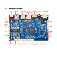 R3568AI Rockchip RK3568 carte de développement Android double canal 4K décodage pour Console de jeu Anime Circuit PCBA de haute qualité
