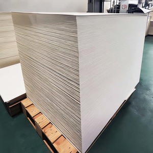 500gsm, 600gsm, 700gsm One Side White <b>Paper</b> Board /Coated <b>Paper</b> Duplex Board With Grey Back - Product Image 1