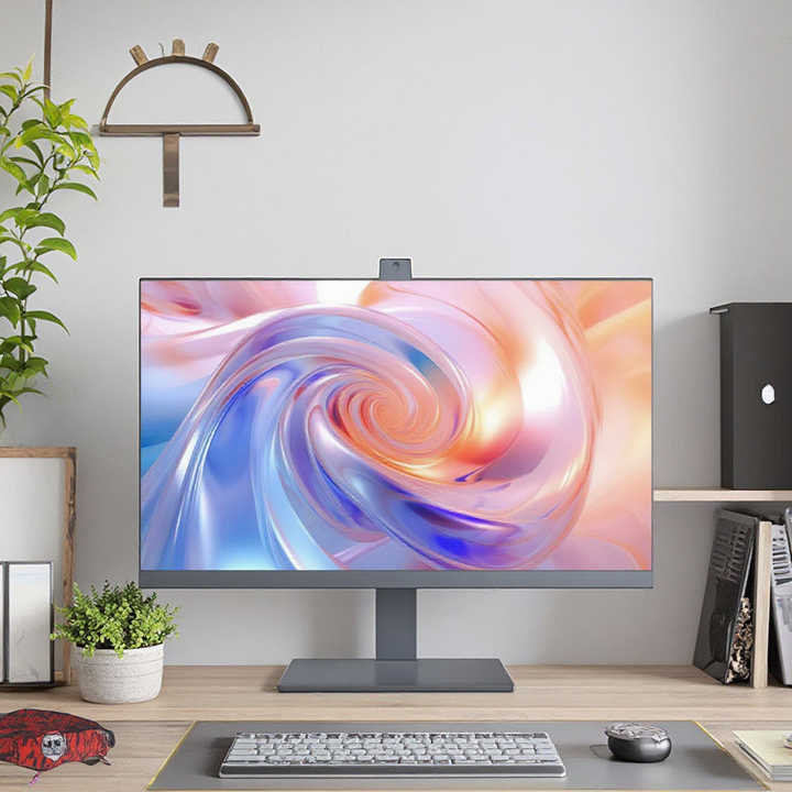 27inch IPS LCD AIO Computer All in One Monoblock Pc All-in-one Quad ...