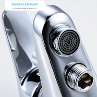 Ensemble de robinetterie de douche Zaokang en cuivre massif, design moderne et minimaliste, mitigeur encastré en céramique pour eau chaude et froide, épaissi