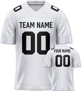 Vente en gros d'uniformes de rugby nouveau design, vêtements d'entraînement sportif, maillots de football américain cousus par sublimation - Product Image 4