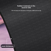 Colchoneta de yoga de gamuza engrosada transfronteriza, esterilla de suelo estampada para fitness, saltar la cuerda, aeróbicos, colchoneta insonorizada y amortiguadora de impactos para uso en seco/húmedo