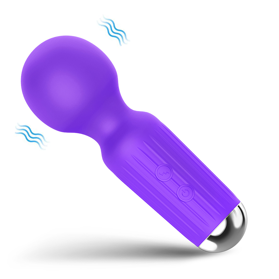 thumbnail image 1 of Mini Masajeador Masajeador Eléctrico de Mano Masajeador Recargable USB Dispositivo para Calmar Los Portátil Mini Massager Impermeable, 1 of 3