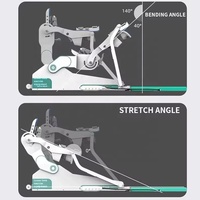Entraîneur de réadaptation du genou CPM Machine Appareil d'exercice électrique à domicile pour la flexion et le redressement après une fracture du membre inférieur