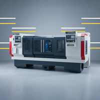 Venta Directa de Fábrica: Torno CNC Horizontal de 4 Ejes HX-80300-120 con Control GSK para Procesamiento de Ejes de Rodillos