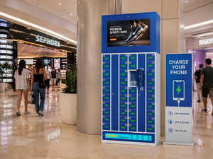 Estación de <span class=keywords><strong>Alquiler</strong></span> de Baterías Portátiles Inteligentes 2026 con Pantalla Publicitaria, Casillero de Carga de Teléfonos con Código QR para Centros Comerciales y Aeropuertos - Product Image 4