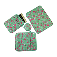 Housse de protection en néoprène pour livre, style mignon, intérieur coloré, pour Kindle, avec fermeture éclair, souple, pour ordinateur portable, style simple