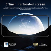 Nuevo anuncio Techno Android Note 50 Pro 8GB + 512GB 5G Dual SIM Teléfono móvil Resolución de pantalla HD LTE Cellular MTK Deca Core