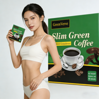 Café Instantané Régime Naturel 180g Chocolat Sucre Boîte Minceur Garcinia Cambogia Ginseng Contrôle Ganoderma Matcha Café Vert