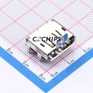 DP-002-C-Y-A DisplayPort (DP) Connector SMD Connector Full Size DisplayPort Horizontal Mount 1 500mA - Product Image 1
