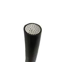 Cable aéreo de aluminio ABC Triplex, aislamiento XLPE de 2 núcleos, 16mm2, aislamiento XLPE de baja Voltage-2Cores de 16mm2