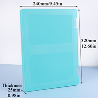 SUNSHING Scatola Portadocumenti in Plastica Colorata, Cartella per Presentazioni per Insegnanti/Infermieri, Portadocumenti con Apertura Laterale e Vano Portaoggetti