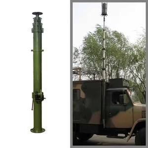 Achetez un mât télescopique manuel de 3m à 8m, petit mât télescopique portable avec treuil manuel, monté sur un véhicule ou sur le sol - Product Image 4