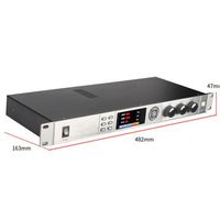 Berase KX-6 Conférence Audio Processeur de son Surround Table de mixage USB Console de mixage