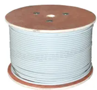 Cat5e 24AWG brin pur cuivre nu Condoctor fil 350Mhz UTP Lan câble pour centre commercial