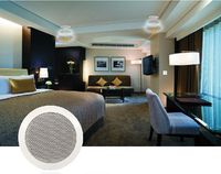 Système de haut-parleurs PA, haut-parleur encastré au plafond 5 pouces 5W-10W-20W, haut-parleur coaxial pour plafond