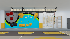 Équipement <span class=keywords><strong>de</strong></span> gymnastique à domicile et parcours d'obstacles Ninja Warrior, aire <span class=keywords><strong>de</strong></span> <span class=keywords><strong>jeux</strong></span> intérieure, parcours <span class=keywords><strong>de</strong></span> gymnastique scolaire, salle <span class=keywords><strong>de</strong></span> sport, entraînement <span class=keywords><strong>de</strong></span> fitness - Product Image 6