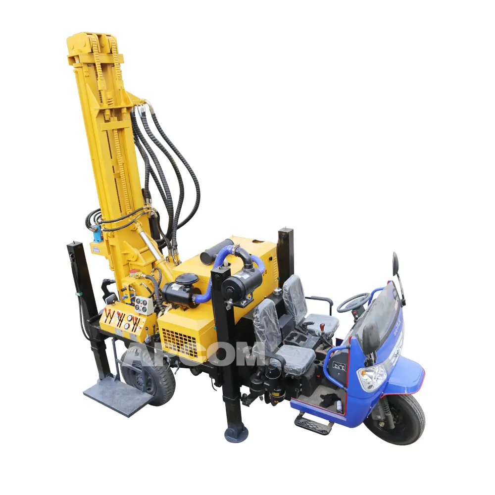 APCOM Bor Lubang Air Sumur Traktor Rig Bor Dipasang Di Air Sumur Digunakan Mesin Bor Bor Rig untuk Dijual