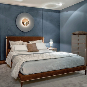 โคมไฟติดผนังดีไซน์ยูเอฟโอสุดหรูสไตล์โพสต์โมเดิร์น สำหรับทางเข้า ห้องนอน ห้องนั่งเล่น - โคมไฟตกแต่งผนังแบบปรับแต่งได้สำหรับผนังพื้นหลัง - Product Image 5