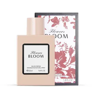 Dames Parfum Huayue Bloom 55Ml Langdurige Natuurlijke Verse Gemengde Bloemengeur Elegant Geurwater