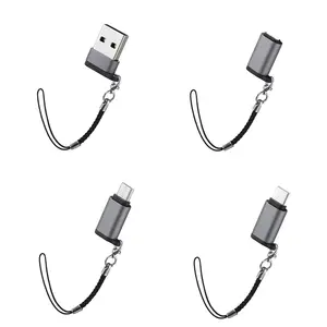 Adaptador de 2,0 Uto a Type-C adecuado para iphnoe, <span class=keywords><strong>cable</strong></span> de datos de carga rápida, adaptador de cargador <span class=keywords><strong>iPhone</strong></span> - Product Image 1