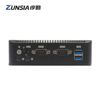 2025 Celeron J4125 Mini PC 8 Go Ram Double Lan 2 * Com DDR4 HD + VGA LVDS X86 Linux Win11 Ordinateur de bureau industriel Client mince Nano Mini Pc