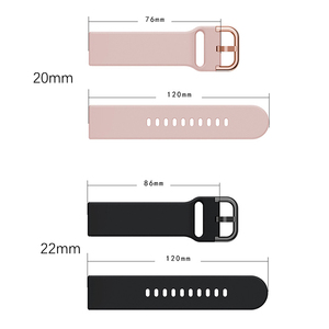 <span class=keywords><strong>Bracelet</strong></span> sport de remplacement pour Samsung <span class=keywords><strong>Galaxy</strong></span> <span class=keywords><strong>Watch</strong></span> 3 41mm 45mm pour Samsung <span class=keywords><strong>active</strong></span> <span class=keywords><strong>2</strong></span> <span class=keywords><strong>bracelet</strong></span> de montre en <span class=keywords><strong>silicone</strong></span> - Product Image 6
