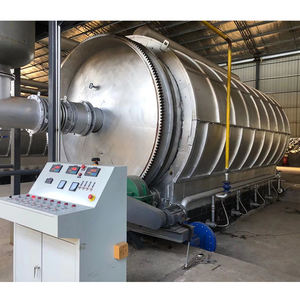 Planta de pirólisis de residuos de plástico/Neumáticos usada, capacidad diaria, motor de componentes de núcleo de 10-20 toneladas para fabricación - Product Image 1