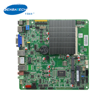 Carte mère industrielle mini ITX fine ITX-B190_D812L Celeron J1800 DDR3L Max 8G SATA2.0 MSATA 9 USB 6 COM 12V