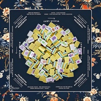 Fichas de Mahjong Acrílicas Estilo Americano - Diseño Moderno y Lujoso, Portátiles para 4 Jugadores, para Póker y Entretenimiento