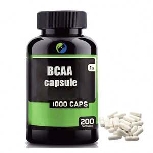 Complément énergétique en capsules d'acides aminés essentiels BCAA Solilan Private Label 500 mg - Product Image 2