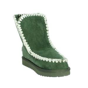 Botines de Invierno para Mujer Kejo KJ7101SD, Color Verde Gamuza - Product Image 5