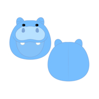 Vente en gros belle housse de casque en peluche Animal de dessin animé couverture de casque intégral de moto