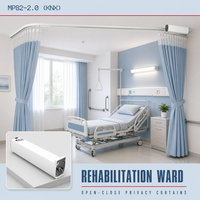 Actionneur de rideau électrique MP82KNX KNX, ouvre-rideau automatisé, contrôle de scène configurable ETS, moteur silencieux, hôtel, bureau