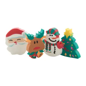 Set <b>Erasers</b> Christmas Designs personalized gadgets - Product Image 2