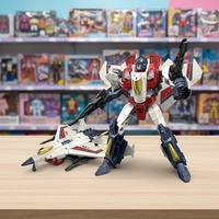 Jouet de transformation pour enfants, robot de combat en alliage, figurines d'action, robotique, jouet d'avion transformable avec arme