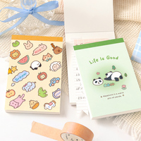 Mini Cuaderno Mr. Paper con Encuadernación Perfecta, Estilo Coreano, Bonito, para la Escuela, Oficina, Diario, Escritura