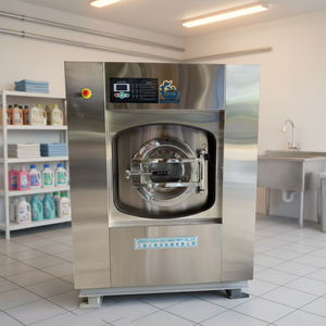 <span class=keywords><strong>Lavadora</strong></span> de Ropa Automática con Motor Eléctrico, Nueva, Sin Residuos, Capacidad de 30 <span class=keywords><strong>kg</strong></span> para Hoteles, Cuidado de Telas - Product Image 1